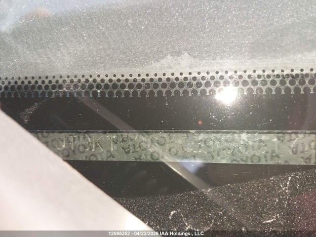 12595252 :رقم المزاد ، JTDKT923775108317 vin ، 2007 Toyota Yaris مزاد بيع
