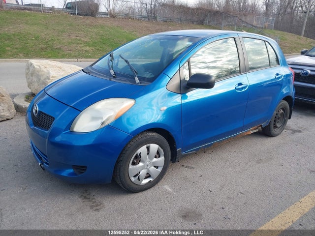 12595252 :رقم المزاد ، JTDKT923775108317 vin ، 2007 Toyota Yaris مزاد بيع