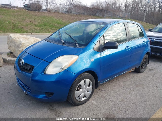 12595252 :رقم المزاد ، JTDKT923775108317 vin ، 2007 Toyota Yaris مزاد بيع