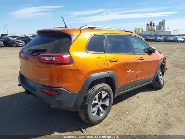 Aukcja sprzedaży 2015 Jeep Cherokee Trailhawk, vin: 1C4PJMBS8FW622434, numer aukcji: 12595295