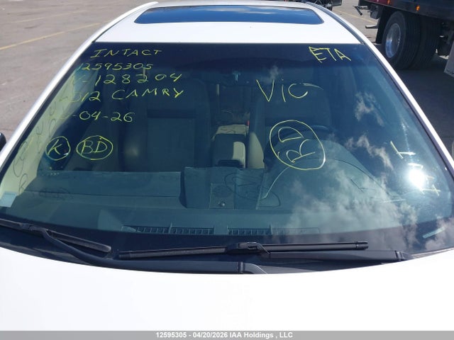 2012 Toyota Camry მანქანა იყიდება აუქციონზე, vin: 4T1BF1FK9CU128204, აუქციონის ნომერი: 12595305