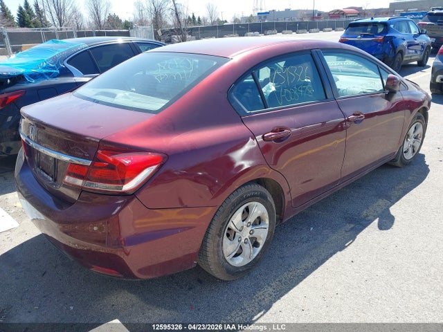 Продаж на аукціоні авто 2014 Honda Civic Lx, vin: 2HGFB2F42EH003478, номер лоту: 12595326
