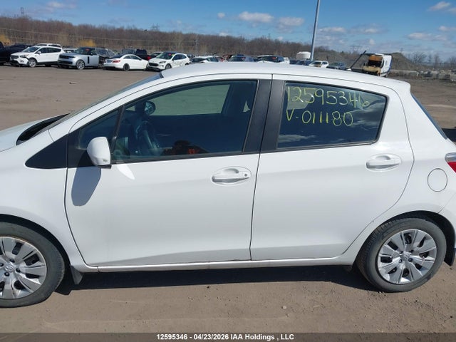 12595346 :رقم المزاد ، VNKKTUD39EA011180 vin ، 2014 Toyota Yaris مزاد بيع