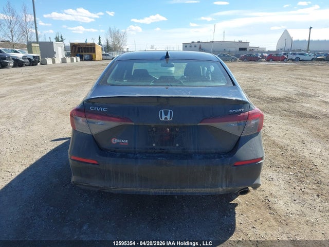 2025 Honda Civic Sport მანქანა იყიდება აუქციონზე, vin: 2HGFE2F57SH100395, აუქციონის ნომერი: 12595354