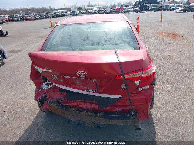 12595364 :رقم المزاد ، 2T1BURHE0JC027790 vin ، 2018 Toyota Corolla Le مزاد بيع