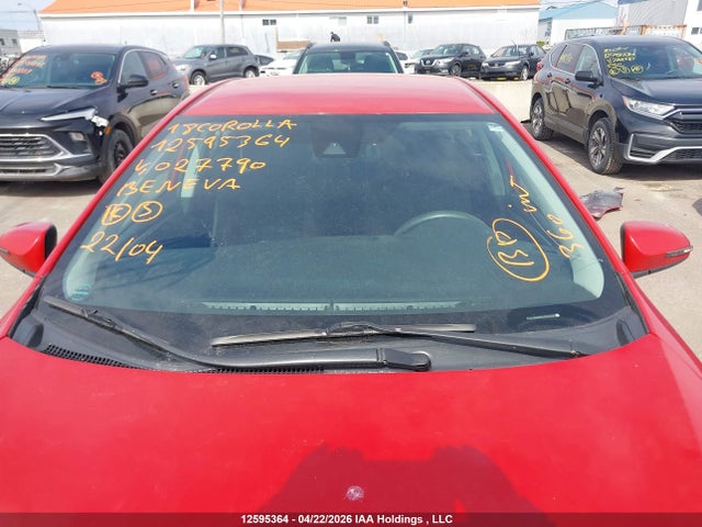 12595364 :رقم المزاد ، 2T1BURHE0JC027790 vin ، 2018 Toyota Corolla Le مزاد بيع
