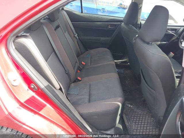12595364 :رقم المزاد ، 2T1BURHE0JC027790 vin ، 2018 Toyota Corolla Le مزاد بيع