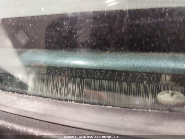 12561211 :رقم المزاد ، 1GTHK23D07F111730 vin ، 2007 Gmc Sierra 2500hd Sl/sle/slt مزاد بيع