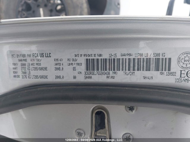 3C63R3EL7GG203438 RAM 3500 Laramie