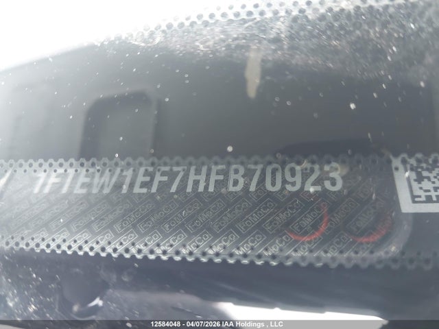 Продаж на аукціоні авто 2017 Ford F-150 Xlt, vin: 1FTEW1EF7HFB70923, номер лоту: 12584048