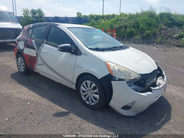 12595389 :رقم المزاد ، JTDKDTB37C1004910 vin ، 2012 Toyota Prius C Technology مزاد بيع