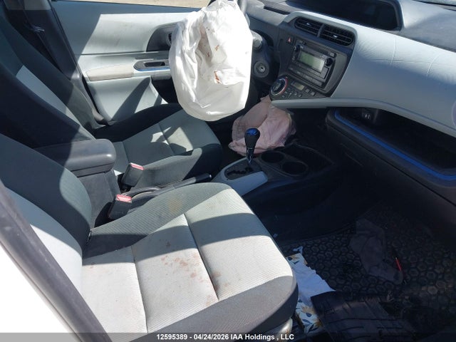 12595389 :رقم المزاد ، JTDKDTB37C1004910 vin ، 2012 Toyota Prius C Technology مزاد بيع