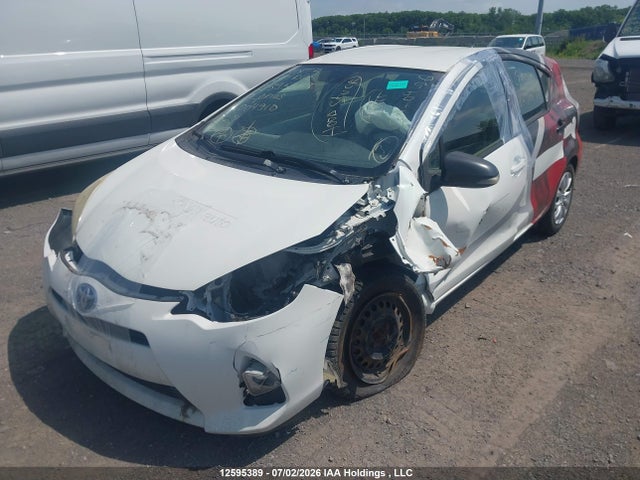 12595389 :رقم المزاد ، JTDKDTB37C1004910 vin ، 2012 Toyota Prius C Technology مزاد بيع