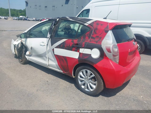 12595389 :رقم المزاد ، JTDKDTB37C1004910 vin ، 2012 Toyota Prius C Technology مزاد بيع