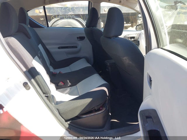12595389 :رقم المزاد ، JTDKDTB37C1004910 vin ، 2012 Toyota Prius C Technology مزاد بيع