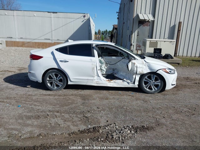 12595390 :رقم المزاد ، KMHD84LF7HU218647 vin ، 2017 Hyundai Elantra Limited مزاد بيع