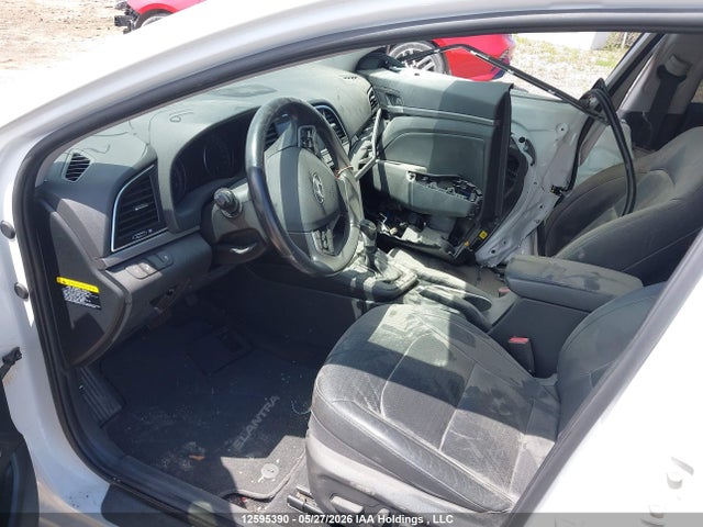 12595390 :رقم المزاد ، KMHD84LF7HU218647 vin ، 2017 Hyundai Elantra Limited مزاد بيع