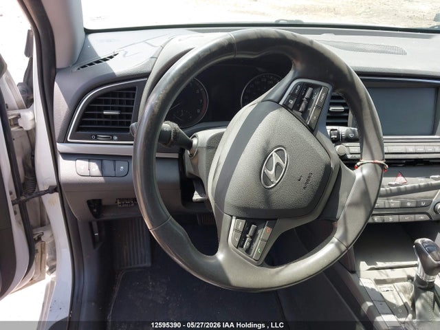 12595390 :رقم المزاد ، KMHD84LF7HU218647 vin ، 2017 Hyundai Elantra Limited مزاد بيع