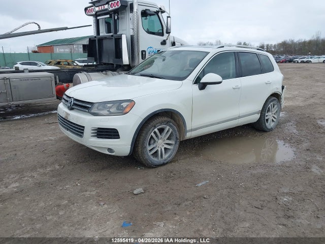 12595419 :رقم المزاد ، WVGEP9BP2DD002973 vin ، 2013 Volkswagen Touareg Tdi Lux مزاد بيع
