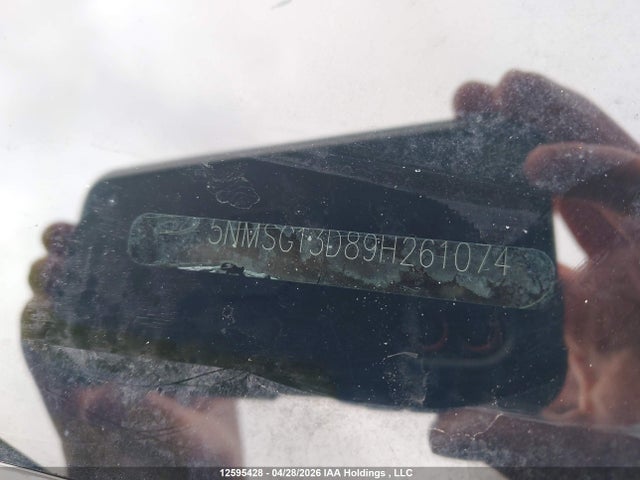 Продаж на аукціоні авто 2009 Hyundai Santa Fe Gl, vin: 5NMSG13D89H261074, номер лоту: 12595428