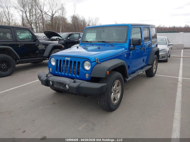 Продажа на аукционе авто 2016 Jeep Wrangler Unlimited Sport, vin: 1C4BJWDG3GL122005, номер лота: 12595429