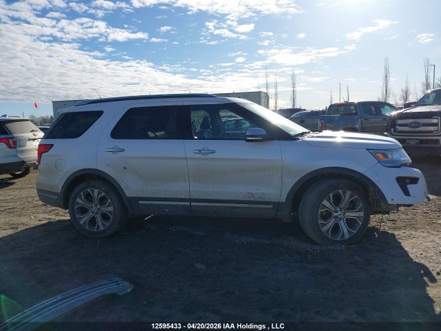 12595433 :رقم المزاد ، 1FM5K8HT2JGB81992 vin ، 2018 Ford Explorer Platinum مزاد بيع