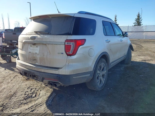 12595433 :رقم المزاد ، 1FM5K8HT2JGB81992 vin ، 2018 Ford Explorer Platinum مزاد بيع