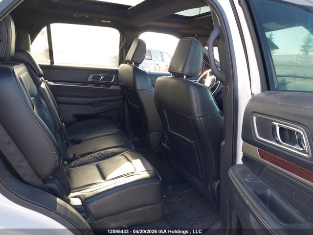 12595433 :رقم المزاد ، 1FM5K8HT2JGB81992 vin ، 2018 Ford Explorer Platinum مزاد بيع