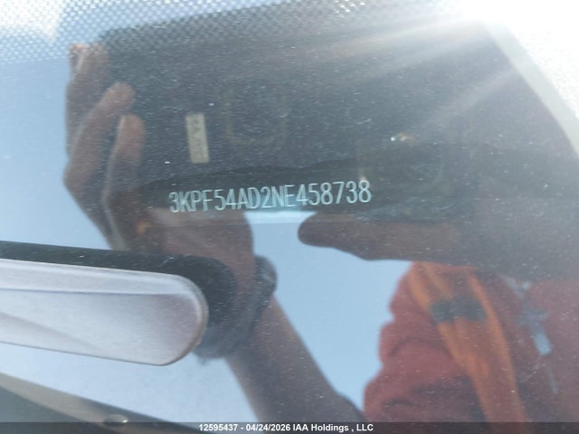 12595437 :رقم المزاد ، 3KPF54AD2NE458738 vin ، 2022 Kia Forte Ex/ex Premium/gt-line مزاد بيع