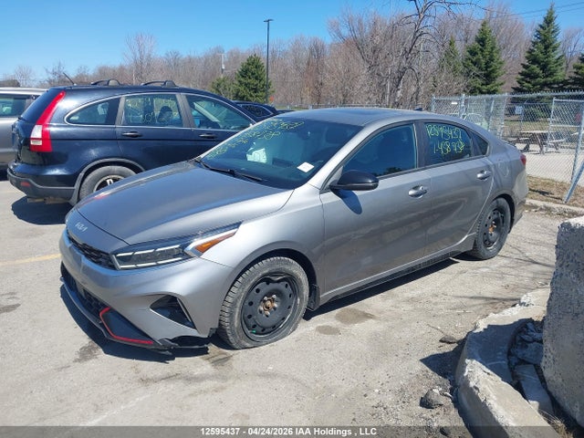 12595437 :رقم المزاد ، 3KPF54AD2NE458738 vin ، 2022 Kia Forte Ex/ex Premium/gt-line مزاد بيع
