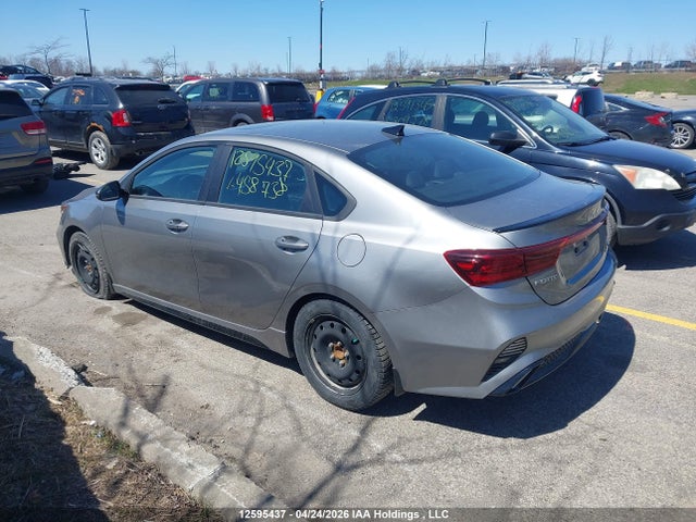 12595437 :رقم المزاد ، 3KPF54AD2NE458738 vin ، 2022 Kia Forte Ex/ex Premium/gt-line مزاد بيع