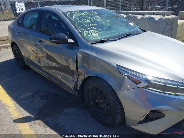 12595437 :رقم المزاد ، 3KPF54AD2NE458738 vin ، 2022 Kia Forte Ex/ex Premium/gt-line مزاد بيع