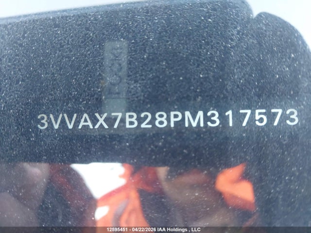 12595451 :رقم المزاد ، 3VVAX7B28PM317573 vin ، 2023 Volkswagen Taos S مزاد بيع