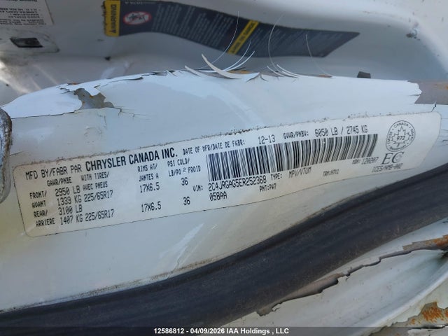 2C4JRGAG5ER252368 RAM Cargo