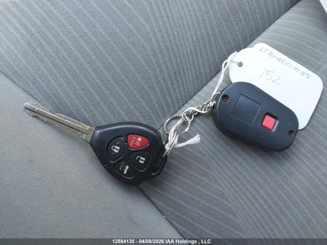2012 Toyota Corolla Ce მანქანა იყიდება აუქციონზე, vin: 2T1BU4EE1CC901896, აუქციონის ნომერი: 12584135