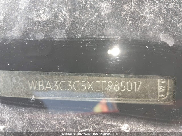 Aukcja sprzedaży 2014 Bmw 3 Series, vin: WBA3C3C5XEF985017, numer aukcji: 12594477