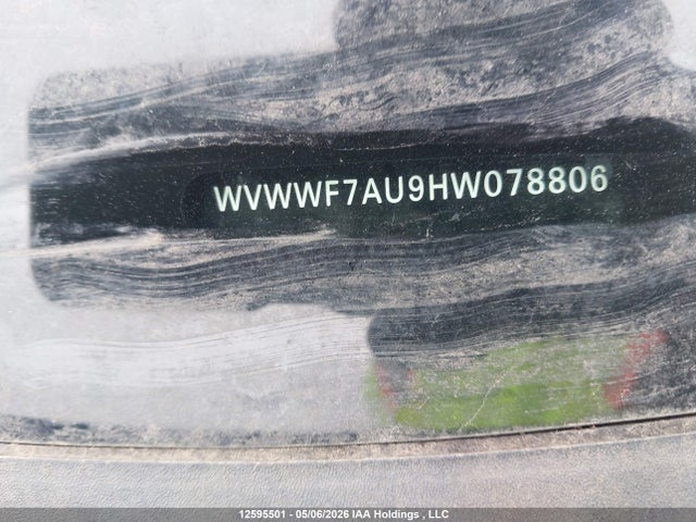 WVWWF7AU9HW078806 Volkswagen Golf R