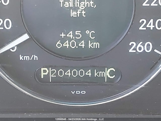 Aukcja sprzedaży 2004 Mercedes-benz E 320 4matic, vin: WDBUF82J84X125540, numer aukcji: 12595545