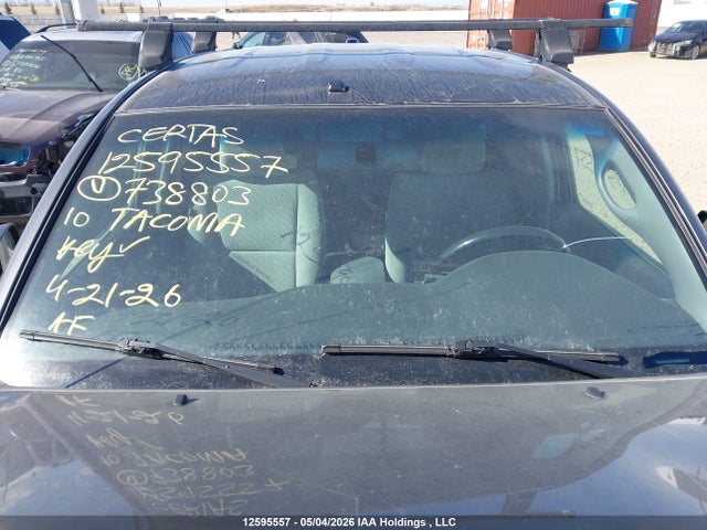 2010 Toyota Tacoma Access Cab მანქანა იყიდება აუქციონზე, vin: 5TETX4CNXAZ738803, აუქციონის ნომერი: 12595557