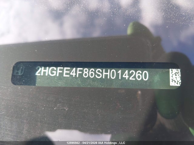 Aukcja sprzedaży 2025 Honda Civic Sport Hybrid/sport Touring Hybrid, vin: 2HGFE4F86SH014260, numer aukcji: 12595562