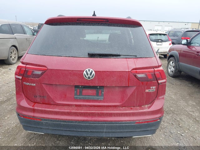Aukcja sprzedaży 2018 Volkswagen Tiguan Comfortline, vin: 3VV2B7AX1JM165028, numer aukcji: 12595581