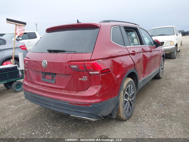 Aukcja sprzedaży 2018 Volkswagen Tiguan Comfortline, vin: 3VV2B7AX1JM165028, numer aukcji: 12595581