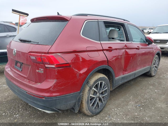 Aukcja sprzedaży 2018 Volkswagen Tiguan Comfortline, vin: 3VV2B7AX1JM165028, numer aukcji: 12595581