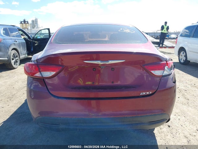 Продажа на аукционе авто 2015 Chrysler 200 Lx, vin: 1C3CCCFB5FN726290, номер лота: 12595603