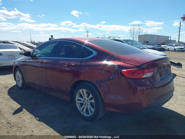 Продажа на аукционе авто 2015 Chrysler 200 Lx, vin: 1C3CCCFB5FN726290, номер лота: 12595603