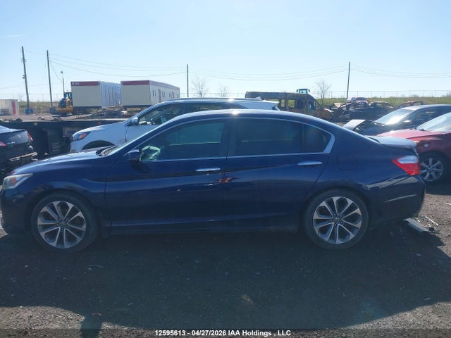 2015 Honda Accord Sport მანქანა იყიდება აუქციონზე, vin: 1HGCR2F53FA808770, აუქციონის ნომერი: 12595613