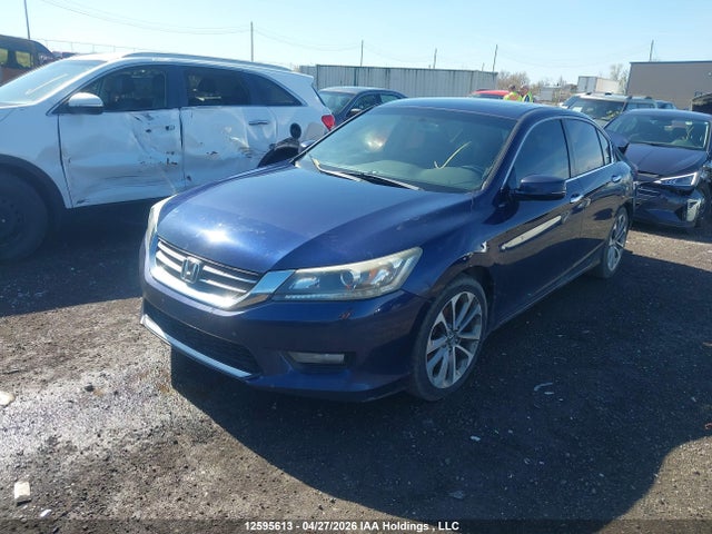 2015 Honda Accord Sport მანქანა იყიდება აუქციონზე, vin: 1HGCR2F53FA808770, აუქციონის ნომერი: 12595613