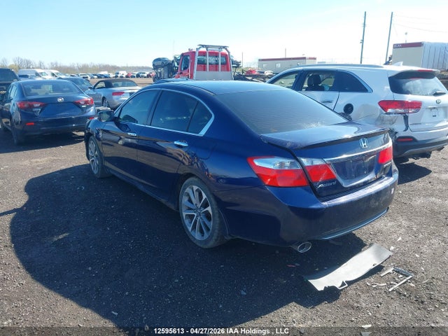 2015 Honda Accord Sport მანქანა იყიდება აუქციონზე, vin: 1HGCR2F53FA808770, აუქციონის ნომერი: 12595613