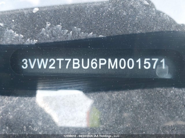Aukcja sprzedaży 2023 Volkswagen Jetta Gli, vin: 3VW2T7BU6PM001571, numer aukcji: 12595618