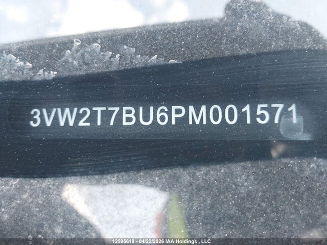 Aukcja sprzedaży 2023 Volkswagen Jetta Gli, vin: 3VW2T7BU6PM001571, numer aukcji: 12595618